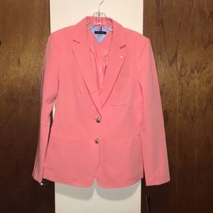 🍑 NWT Tommy Hilfiger Coral/Salmon Blazer